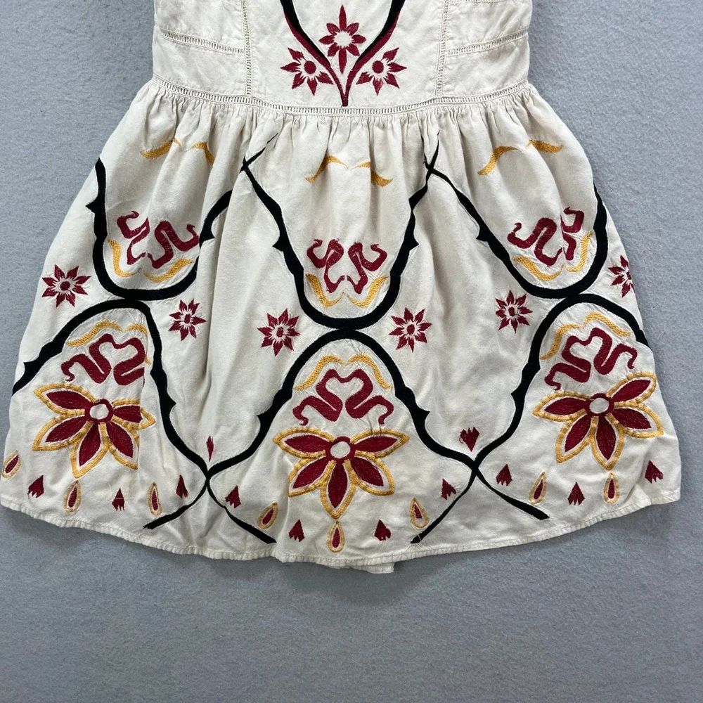 Free People embroidered rayon